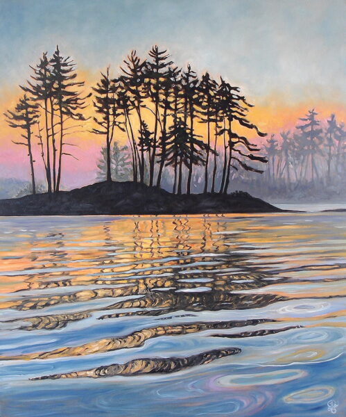 Svorai O 2 Silhouette reflection