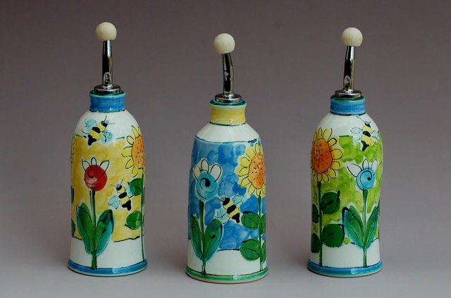 #8. Bumble Bee Oil Bottles