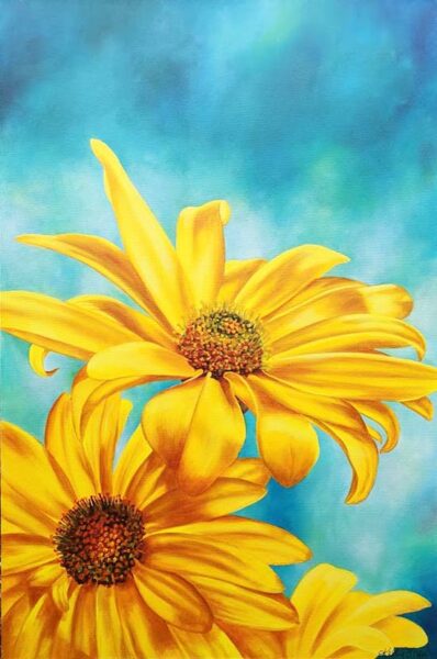 Glowing Blooms Kelly Maw Owen Sound $750