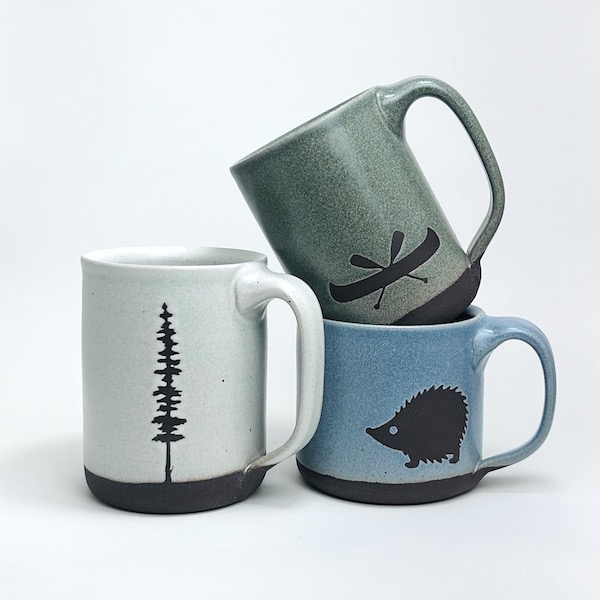 Blue Iris Studios 3 mugs
