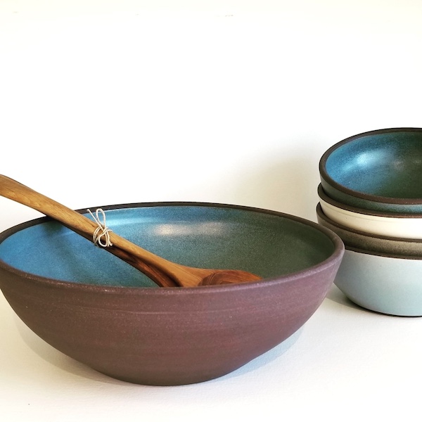 Blue Iris Studios Serving Bowl