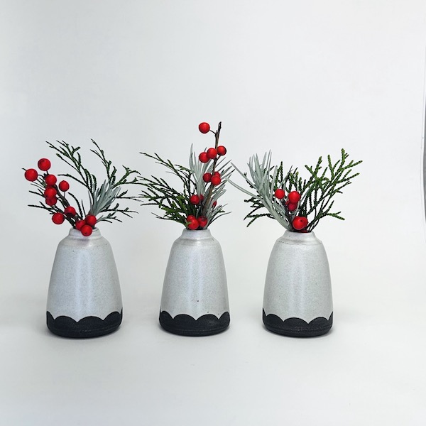 Blue Iris Studios Three Vases